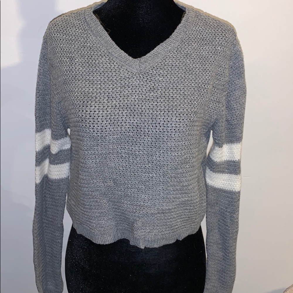 Crop too sweater